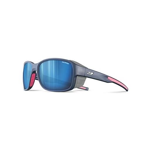 Julbo monterosa 2 sunglasses, blu scuro/rosa/bianco, taglia unica donna