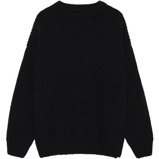 ANINE BING maglione sydney girocollo - nero