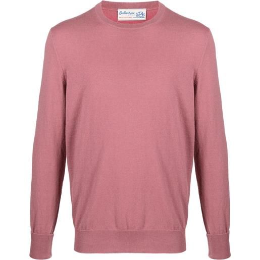 Ballantyne maglione girocollo - rosa