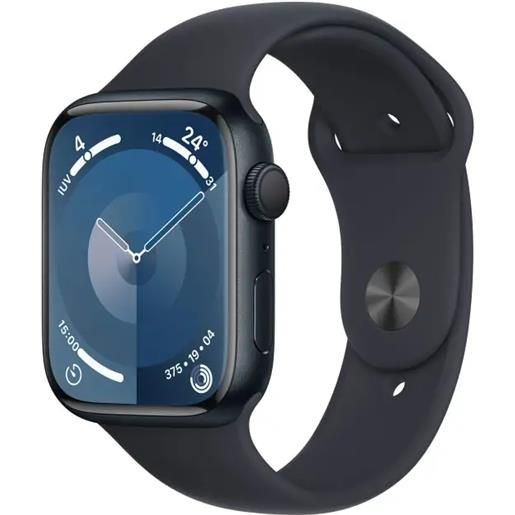APPLE - IPHONE 2ND SOURCE apple watch series 9 gps cassa 45mm in alluminio mezzanotte con cinturino sport - m/l