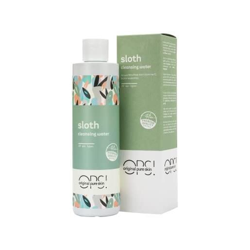 OPS! Original Pure Skin ops!Sloth - acqua micellare detergente e idratante con vitamina c e acido ialuronico, made in italy, 250 ml