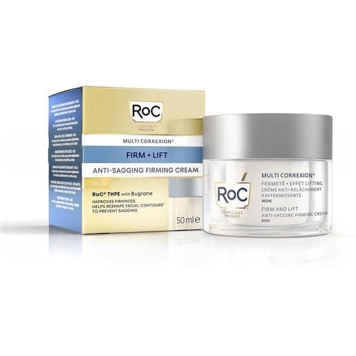 ROC OPCO LLC roc multi correxion firm + lift crema viso rassodante - crema viso da giorno ricca e nutriente - 50 ml
