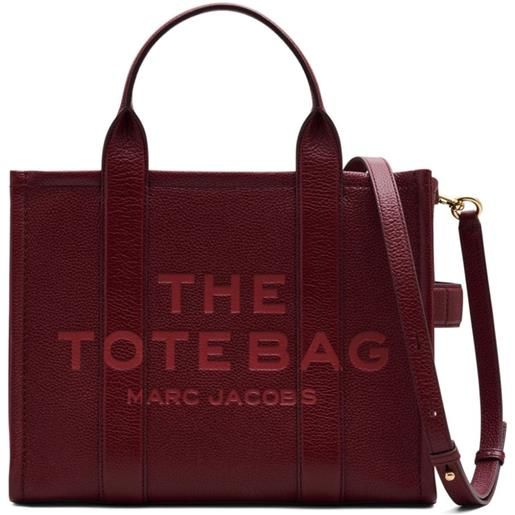Marc Jacobs borsa tote the leather media - rosso
