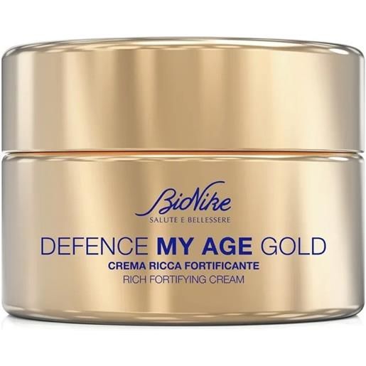 Bionike i. C. I. M. Internation defence my age gold crema ricca fortificante 50 ml