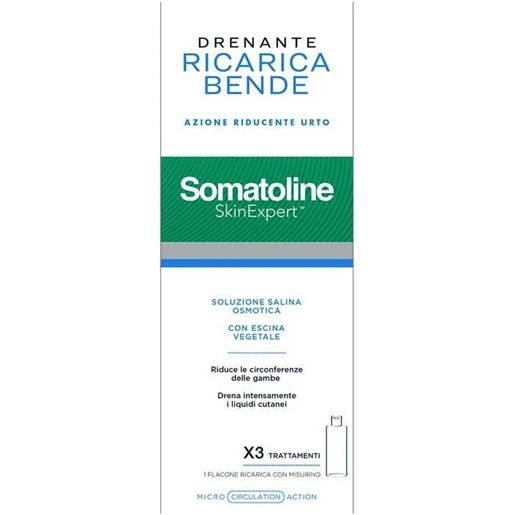 Somatoline Skinexpert l. Manetti-h. Roberts & c. Somatoline skin expert bende snellenti drenanti kit ricarica 400 ml