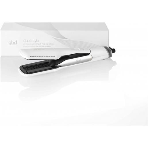 ghd duet style hot air white - piastra asciugacapelli 2 in 1 bianca - la prima al mondo!