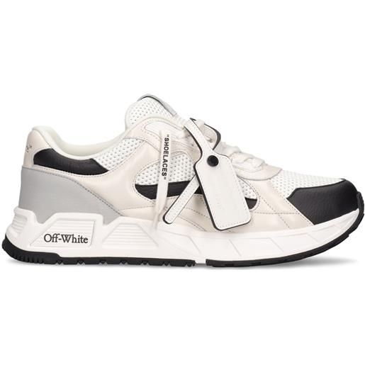 OFF-WHITE sneakers kick off in pelle