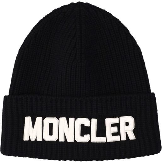 MONCLER cappello in lana tricot