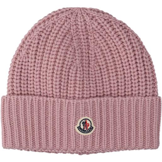 MONCLER cappello in lana tricot
