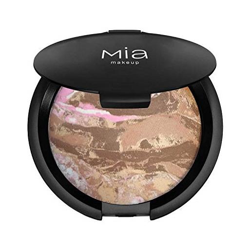 MIA Makeup luminescence blush cotto illuminante dal finish luminoso e dall'alta concentrazione di pigmenti luminosi e perlati (explosion 37)