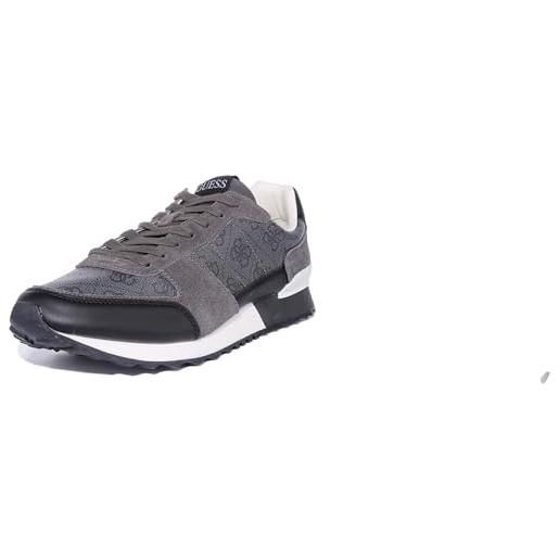 GUESS padova, sneaker uomo, coal, 41 eu