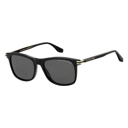 Marc Jacobs marc 530/s 2m2/ir black gold sunglasses unisex acetate, standard, 54 occhiali, taglia unica donna