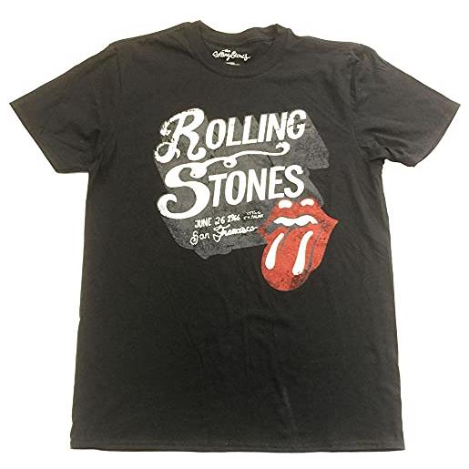 Rolling Stones the Rolling Stones unisex t-shirt: hyde park (small) - large - grey - unisex