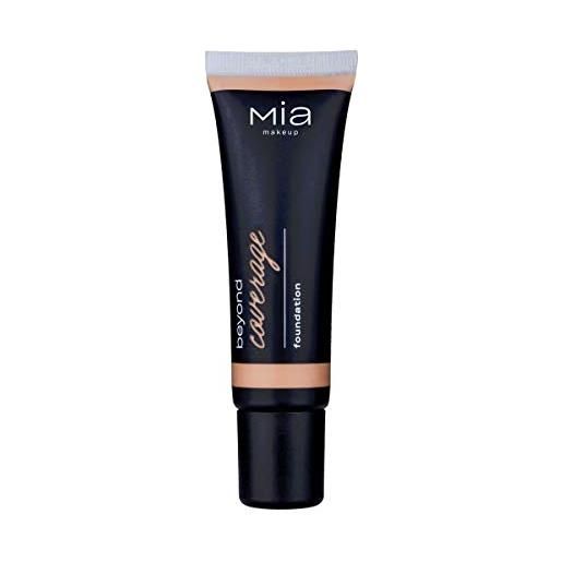 MIA Makeup beyond coverage foundation fondotinta fluido, idratante e resistente, waterproof - 30 ml (bronze)