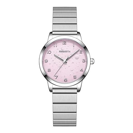 Avaner orologio da donna con display analogico, orologio da polso da donna, al quarzo, regolabile, impermeabile, per donna
