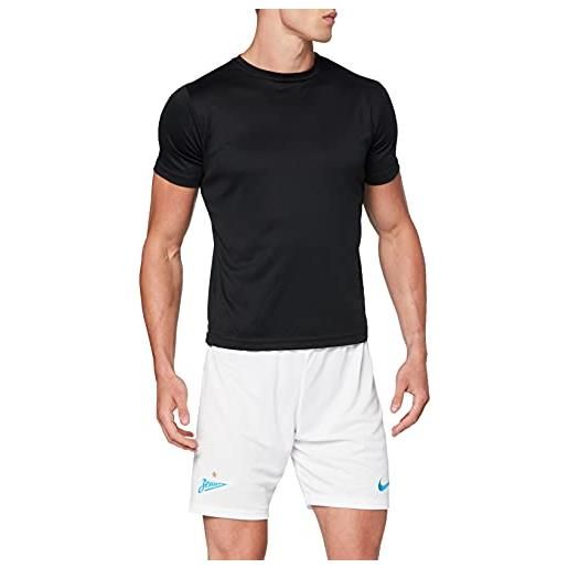Nike zenit m nk brt stad short ha, pantalone corto uomo, bianco/blu (white/laser blue), s