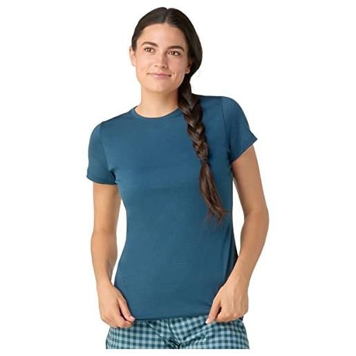 Smartwool women's merino short sleeve tee - t-shirt a maniche corte in lana merino da donna, sw016916g741002