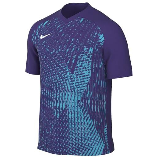Nike mens short-sleeve soccer jersey m nk df prcsn vi jsy ss, volt/black/white, dr0944-702, 3xl