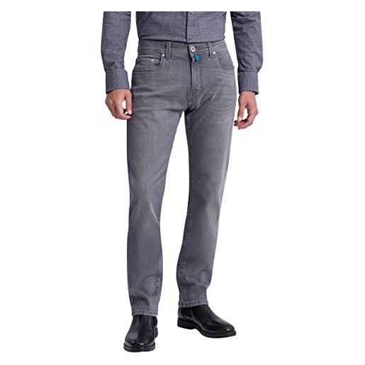 Pierre Cardin lyon tapered jeans, black fashion, 34w x 32l uomo