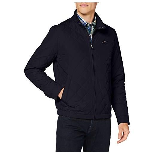 GANT quilted windcheater, giacca uomo, blu ( evening blue ), m