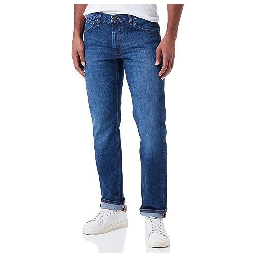 Lee daren zip fly jeans, blu, 50 it (36w/30l) uomo