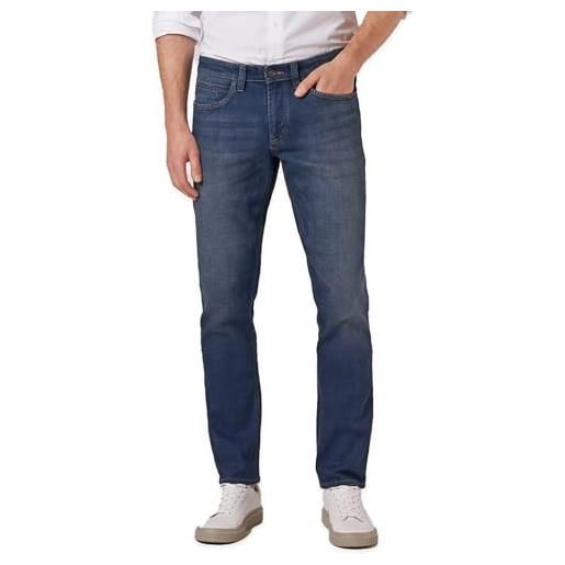Hattric herren cross denim jeans harris straight, blu 42, 36w x 30l uomo