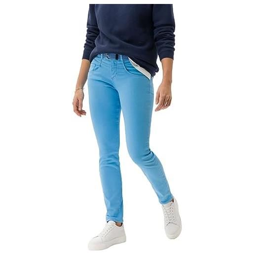 BRAX stile ana sensation-jeans tubolari sostenibili a cinque tasche con effetto push up, santorini, 29w x 30l donna