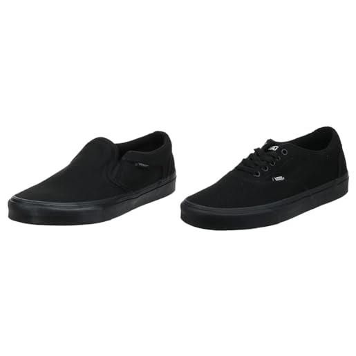 Vans slip on canvas black black 41 eu + sneaker canvas black black 41 eu