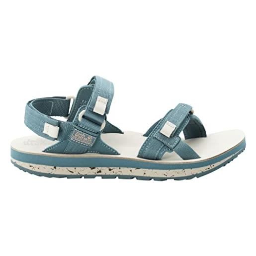Jack Wolfskin outfresh deluxe sandal w, donna, night blue all over, 37 eu