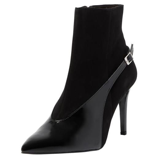 caspio, stivaletti alla caviglia donna, nero, 39 eu