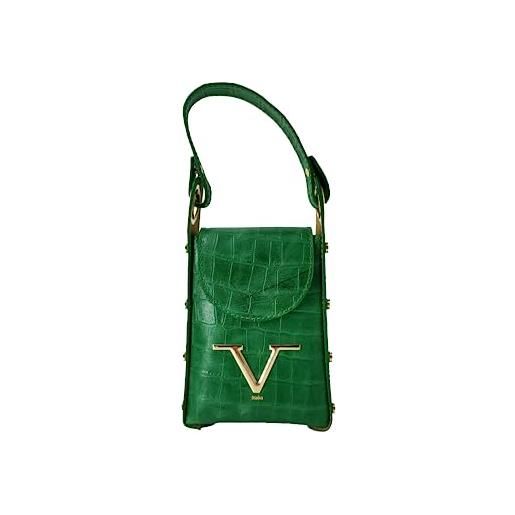 19V69 ITALIA v italia leather bag cesto lux green