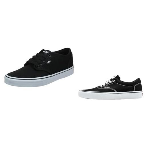 Vans sneaker canvas black white 46 eu + sneaker canvas black white 46 eu