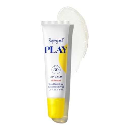 Supergoop! spf 30 acaifusion lip balm with shea butter