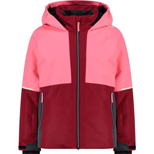 Cmp set jacket and pant 33w0195 rosso, rosa 10 years