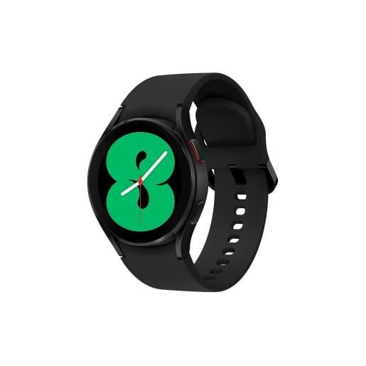 SAMSUNG galaxy watch4 40mm orologio smartwatch, monitoraggio salute, fitness tracker, batteria lunga durata, bluetooth, nero, 2021