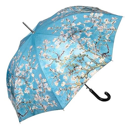 VON LILIENFELD® ombrello automatico vincent van gogh fiori di mandorlo arte classico donna lungo uomo