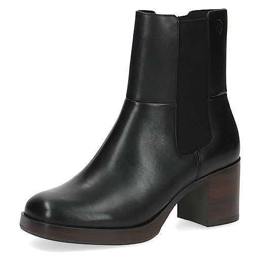 CAPRICE 9-25325-41, stivaletti con tacco donna, marrone (cognac nappa), 37 eu