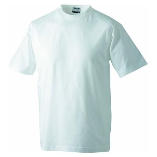 James & Nicholson - t-shirt round heavy üg, maglia a maniche lunghe uomo, verde (dark-green), xxxx-large (taglia produttore: xxxx-large)