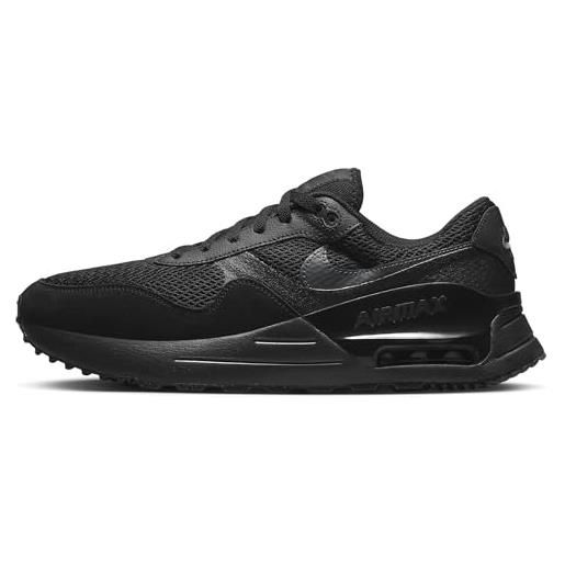Nike air max systm, sneaker uomo, wolf grey/white-noise aqua-black, 45.5 eu