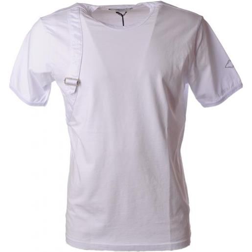 Bresci daniele alessandrini t-shirt modello avvitato m6475e6433801-2-bianco