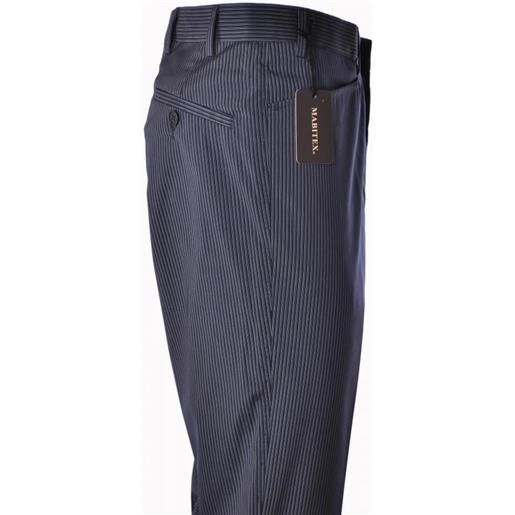 Bresci mabitex pantalone gessato in lana 1046-0715-c343
