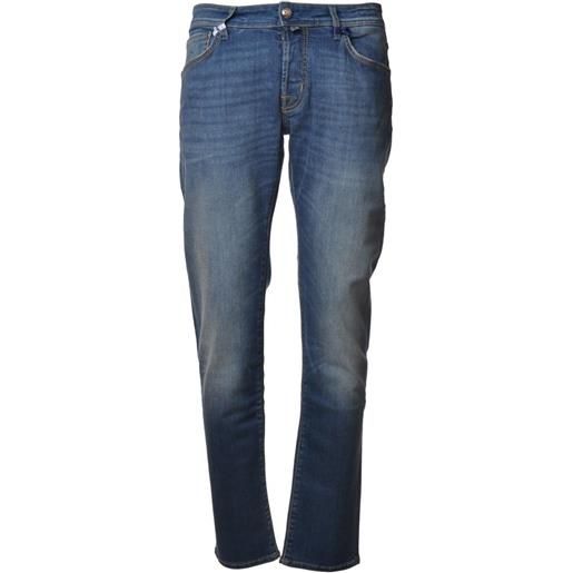 Jacob Cohen jeans cinque tasche vestibilità slim in tela stretch