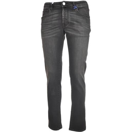 Jacob Cohen jeans vestibilità slim fit gamba dritta in tela stretch