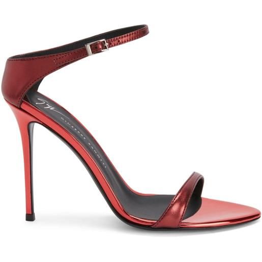 Giuseppe Zanotti sandali beverlee 105mm - rosso