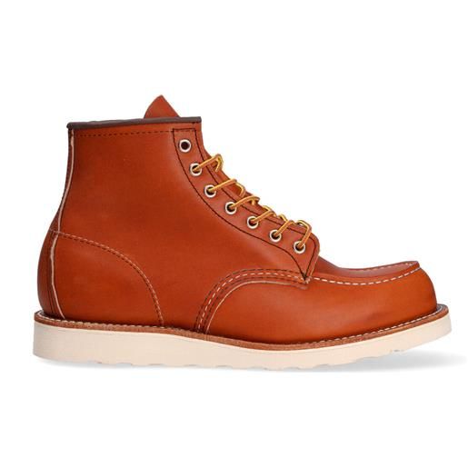 REDWING boot red wing 875 moc-toe pelle cuoio aranciato
