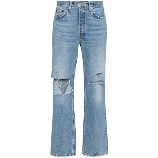 RE/DONE jeans dritti anni '90 - blu