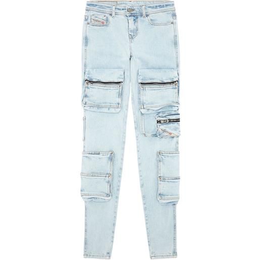 Diesel jeans skinny slandy-high 1984 - blu