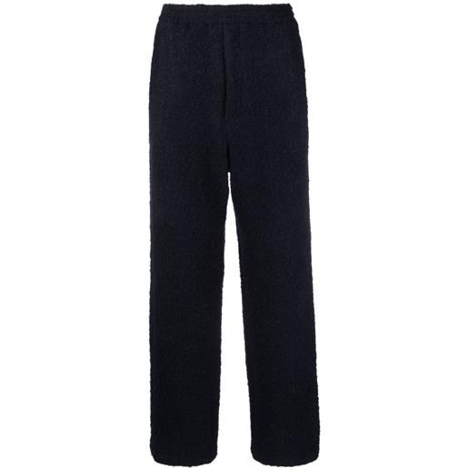 Auralee pantaloni leno-clotch easy - blu