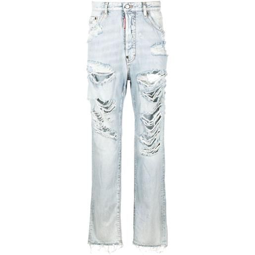 Dsquared2 jeans dritti - blu