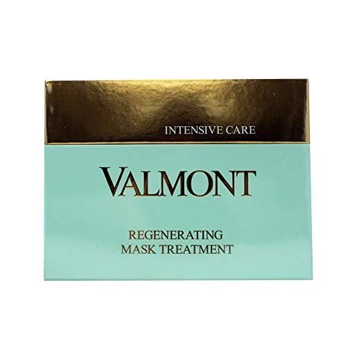 Valmont intensive care regenerating mask treatment set (maschere rigeneranti anti-età, 5 pezzi da 7 ml + fiale post trattamento, 5 pezzi da 3 ml + acqua di sorgente glaciale, 50 ml)
